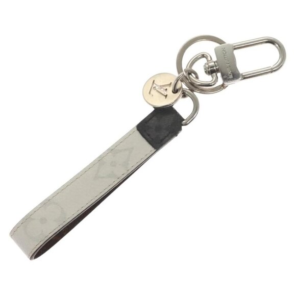 LOUIS VUITTON Eclipse Porte Cles Dragonne Key Holder White - Picture 2 of 5